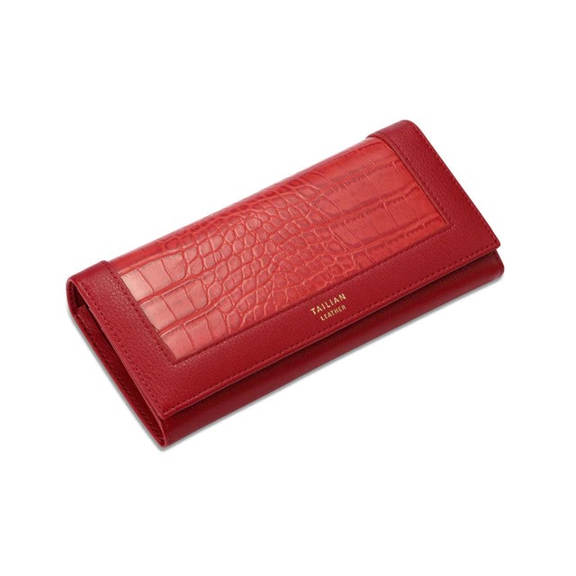 Women stylish PU leather long wallet fashion female hand clutch big money capacity card holder and coin purse