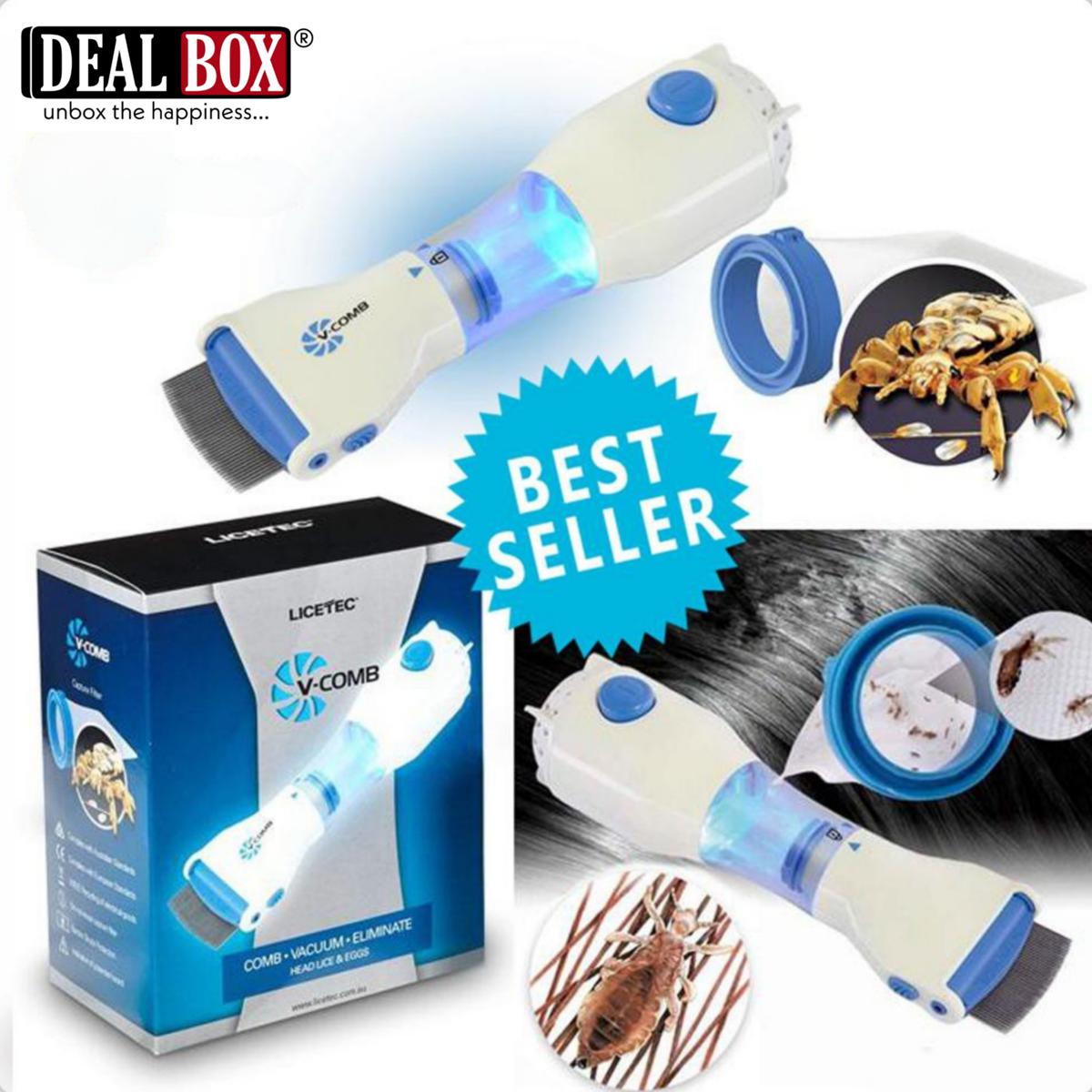 V Comb Electronic Head Lice Removal Machine  Anti Lice Machine V - comb