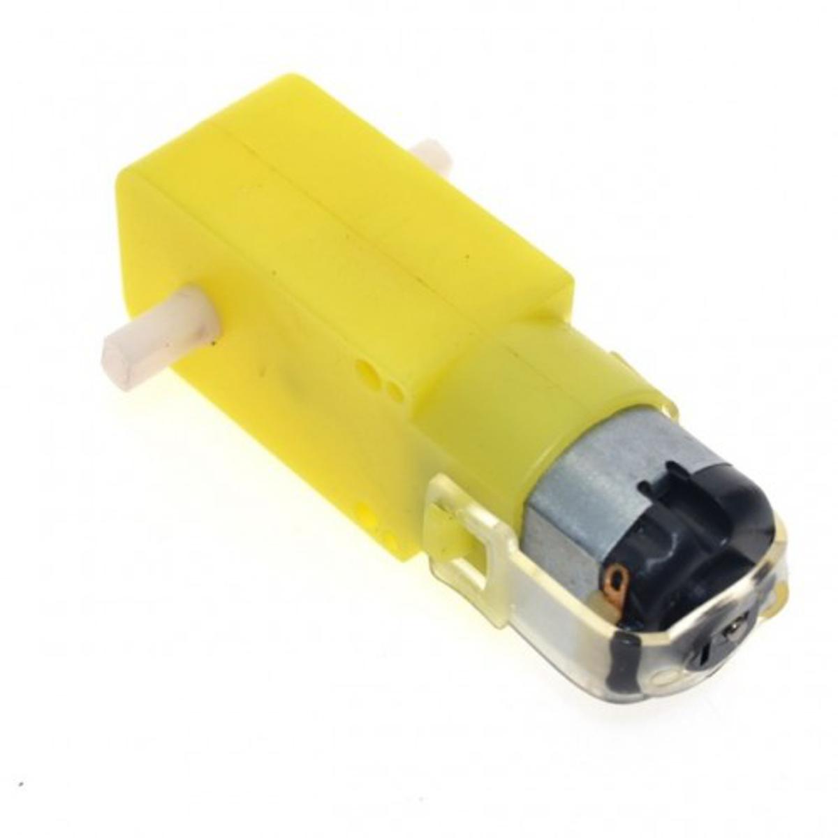 Double shaft dc 3V to 9V robot gear motor smart car robot gear motor for Arduino