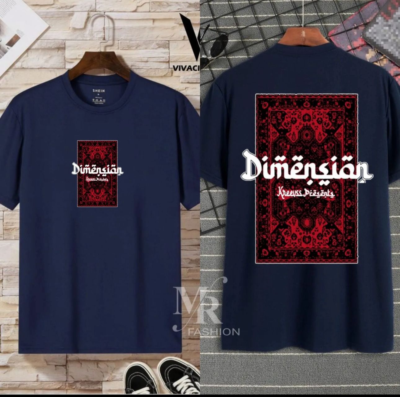 Dimension Printed Summer Cotton Half Sleeves O Neck T Shirt For Men & Boys