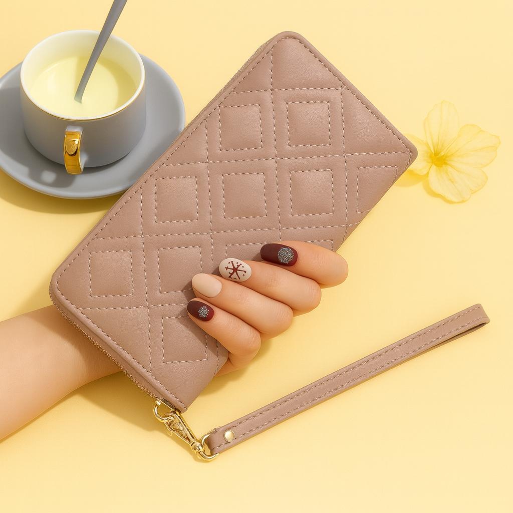 Imported Clutch for Girls - Hand Purse, Mobile Wallet with Wristlet, Stylish