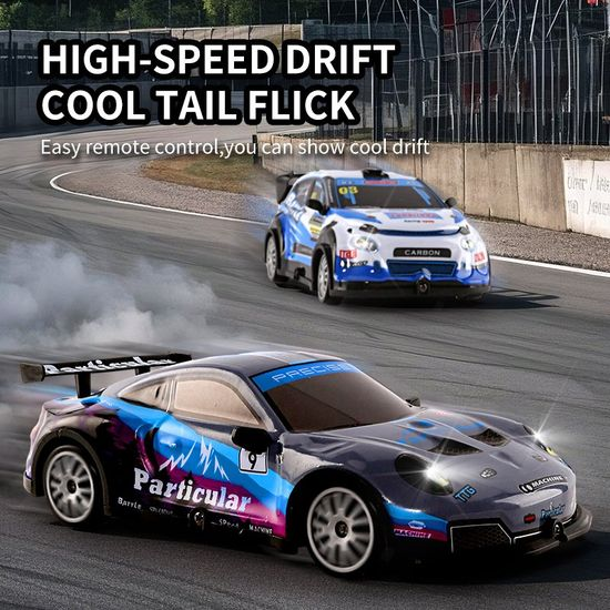 Remote Control Speed Racing 1:20 Scale RC Porsche 4x4 Drifting Car 2.4G RC Drift Car with LED Light, Rechargeable Remote Control Racing Car Vehicle Replaceable Tire Competition Race Car Toy For Kids Boys Best Toy Gifts