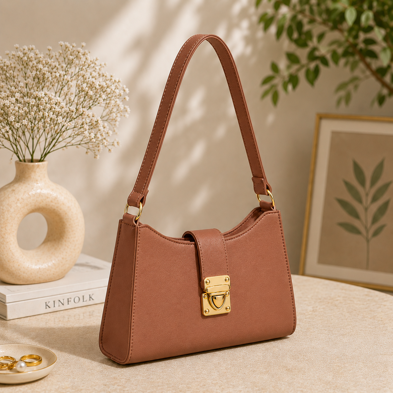 Fashion Club Handbag for Girls | Ladies Shoulder Bag | Women's Fashion Handbag | Stylish Crossbody Purse | Girls Handbag, Women's Handbag, Shoulder Bag, Tote Bag, Crossbody Bag,Stylish PU Leather Purse