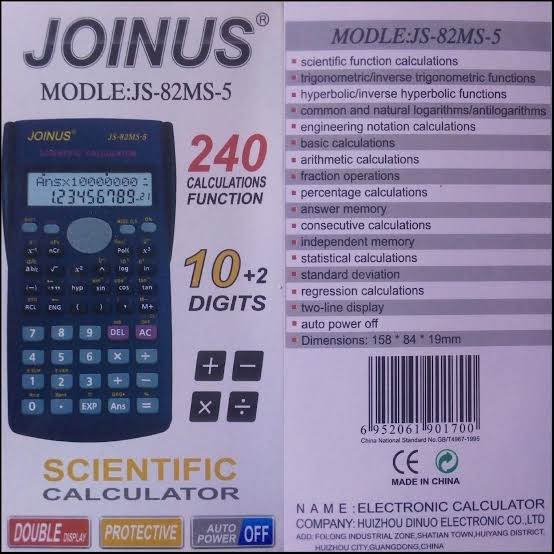 Js 82ms a calculator sale