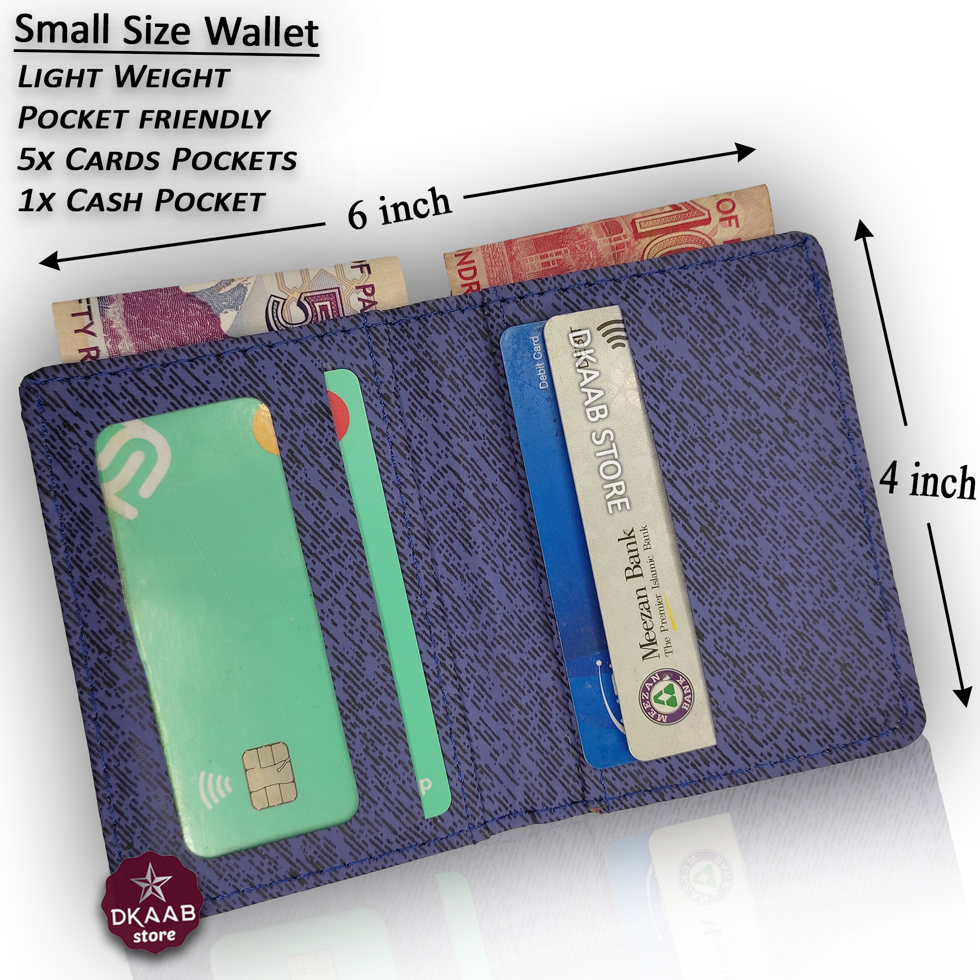 Hot Selling Slim Card Holder Wallet for Men and Boys "Without Button"