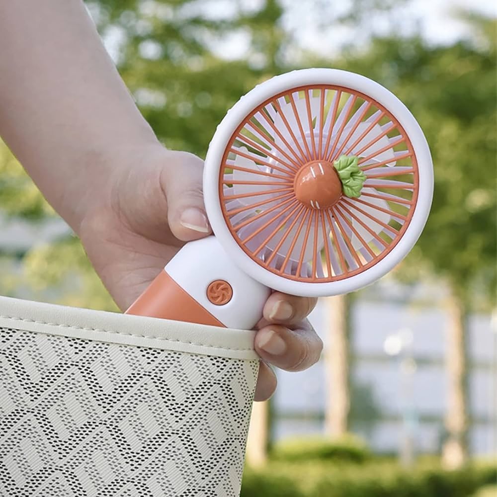Handheld Mini Fans USB Rechargeable Small Electric Fan Student Pocket Portable Fan Mini Portable Air Conditioner