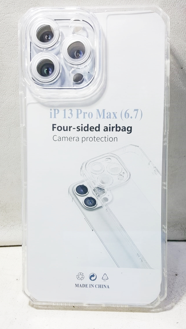 Iphone 13 Pro Max Case Soft Tpu Camera Protective With Anti Dust Plugs Anti Slip Grip Shockproof Slim Ultra Clear Back Cover For 13 Pro Max Buy Online At Best Prices