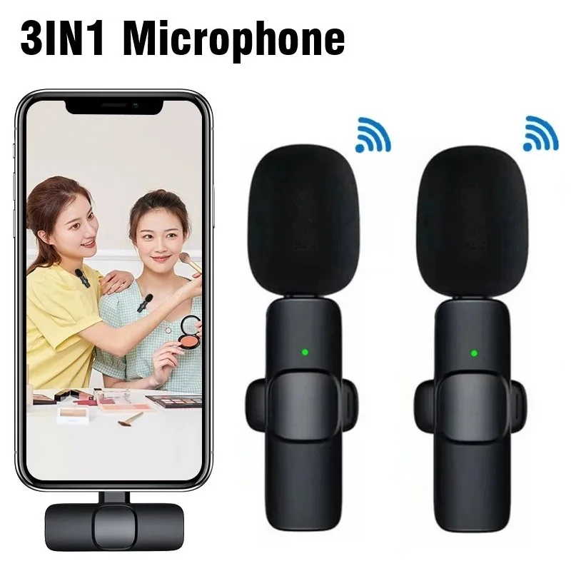 Microphones Wireless Bluetooth Professional Audio – K8 K9 K11 Microphone for PC, Gaming, YouTube, Podcast, Singing & Android Mobile with Rechargeable Battery & Foldable Microphone Stand