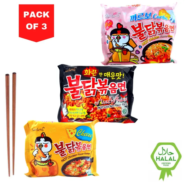 Samyang Buldak Quattro Cheese Chicken Ramen Noodle 145g