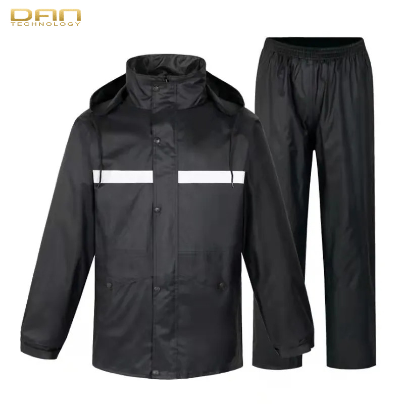 DAN TECHNOLOGY Waterproof Rain Suit for Men & Women – Breathable, Windproof, Anti-Storm Raincoat with Jacket & Trouser  All-Season Outdoor Wear  Original High-Quality Gear