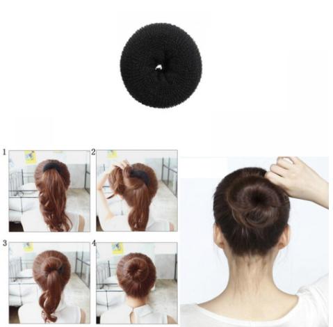 Hair Bun Maker Donut Magic Foam Sponge Easy Big Ring Products