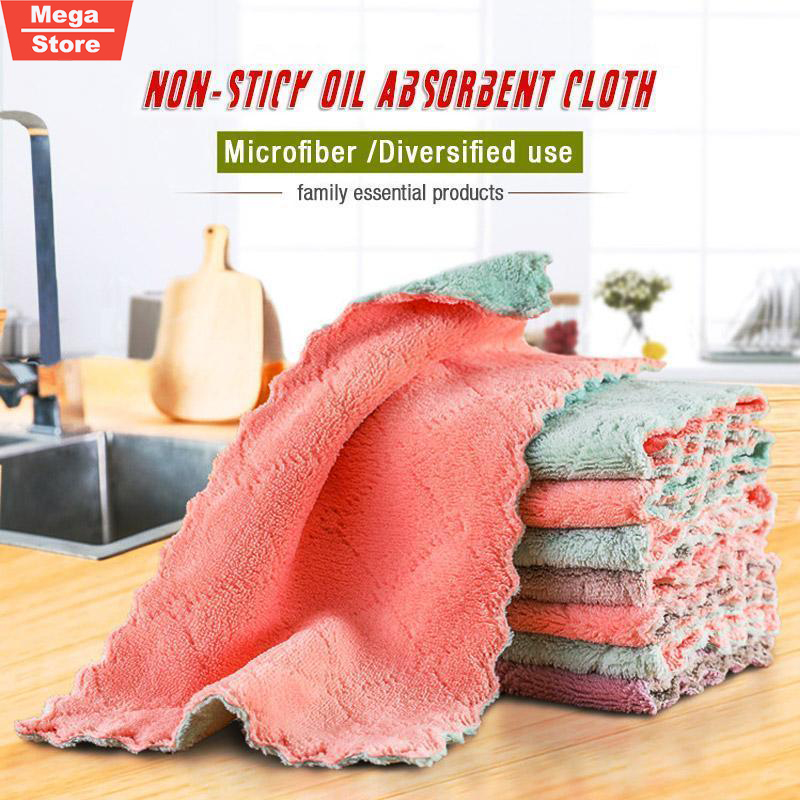 Kitchen Dishcloths Does Not Shed Fluff No Odor Reusable Dish Towels