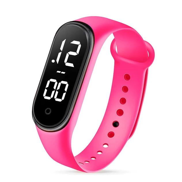 M4 touch Waterproof Sport Led Digital Watch For :Kids / Girls