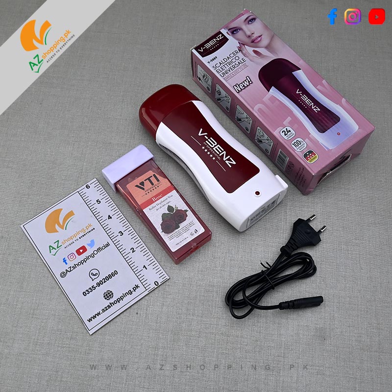 VBENZ Original Electric Roll On Wax Depilator Heater Hair Removal