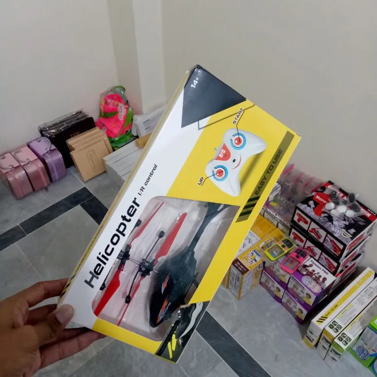 New High-Speed RC Helicopter with Gesture-Sensing Flight and Chargeable Battery for Kids 14+ Years