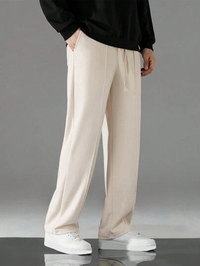 Oversized Wide Leg Baggy Trousers For Men - Trouser for Summer Wear Terry Stuff Multicolor