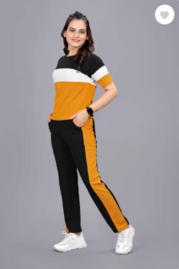 Women's Colorblock Track Suit Set 1242