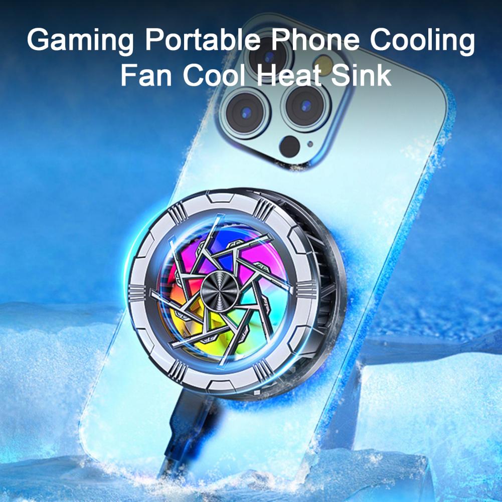 AL-11 Radiator for Phone Tablet Cooler Fan Universal Mute Semiconductor Cooling System Heat Sink