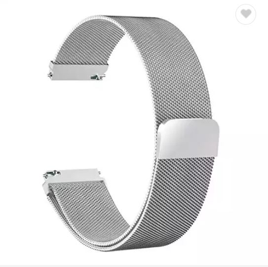 20/22 mm Metal Magnetic Chain Straps for Smart Watches