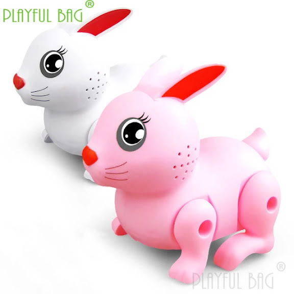 Electric Dancing Rabbit Simulation Toy With Lights and Music