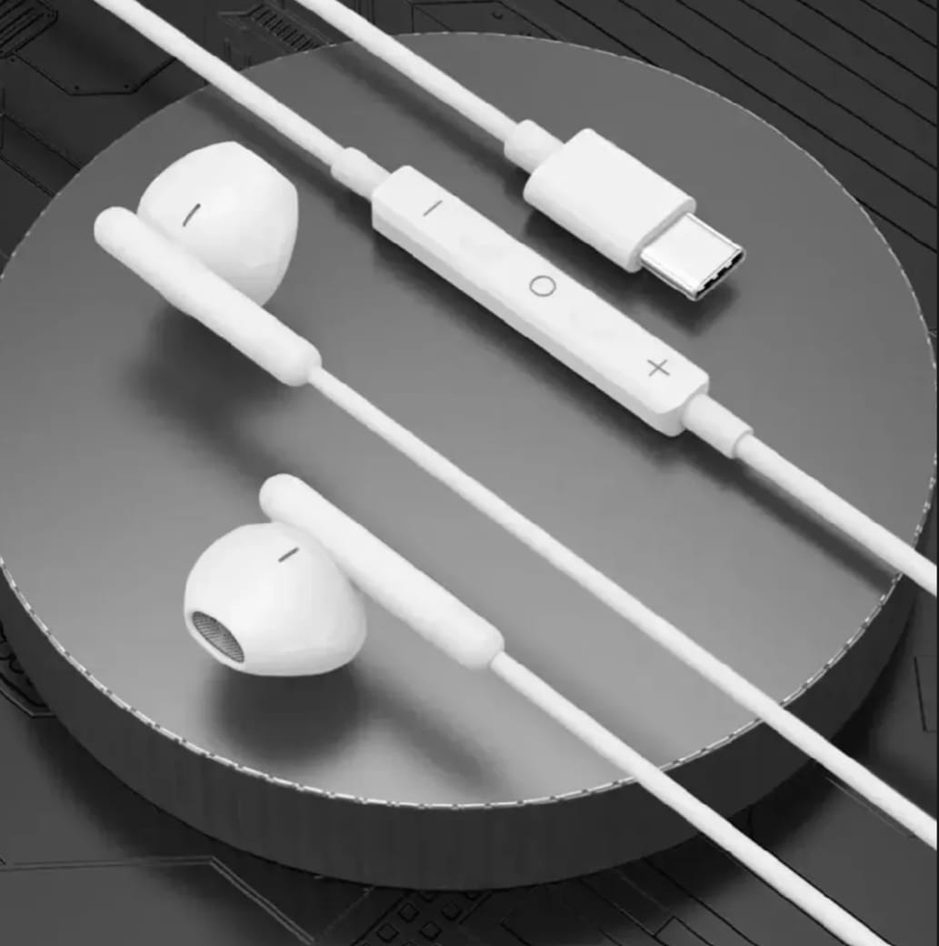 Gionee Original Handsfree Type-C Premium Sound Quality_HiFi Deep Bass With Noise Isolation_Built-in Mic, Comfortable Fit, Tangle-Free Cable, Durable Design, HD Calling, Universal Compatibility, Wired Earphones for Android Smartphones & Devices