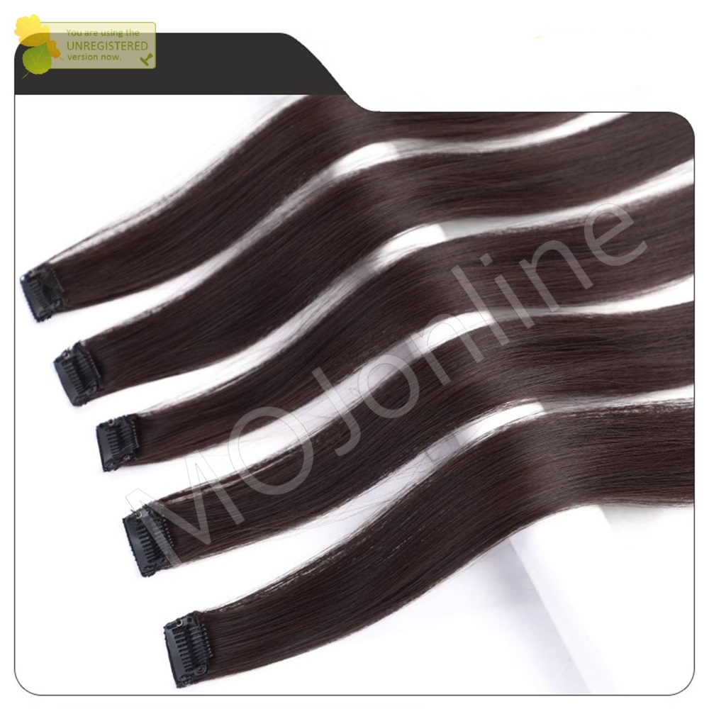 Pack of 5 Hair Extension Clip Pieces For Girls, Clip on Hair extension Long Straight Layered Natural Style