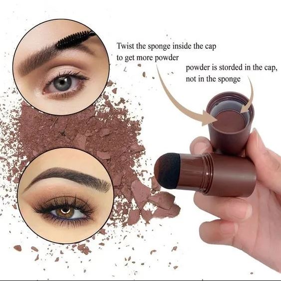 Miss Lara Cover Cushion Professional Hairline & Eyebrows Stamp Shaping Kit