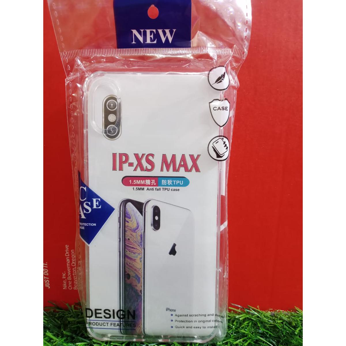 Iphone XS MAX case Flexible Soft Slim Jelly Transparent Clear TPU Cover. price in Pakistan