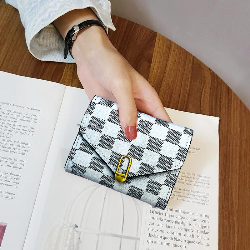 New Women Wallets Fashion PU Leather Top Quality Female Purse Short Card Holder Brand Wallet For Women Wallets