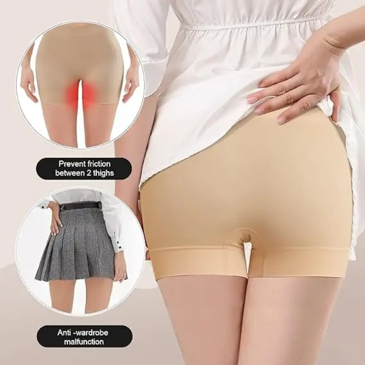 Stretchable Pantie High Waist Trainer Underwear High Quality Modern Compression Laggies Gym Yoga Wear Spandex Fabric Anti Exposure Elastic Waist Fitted Sports For All Women And Girls