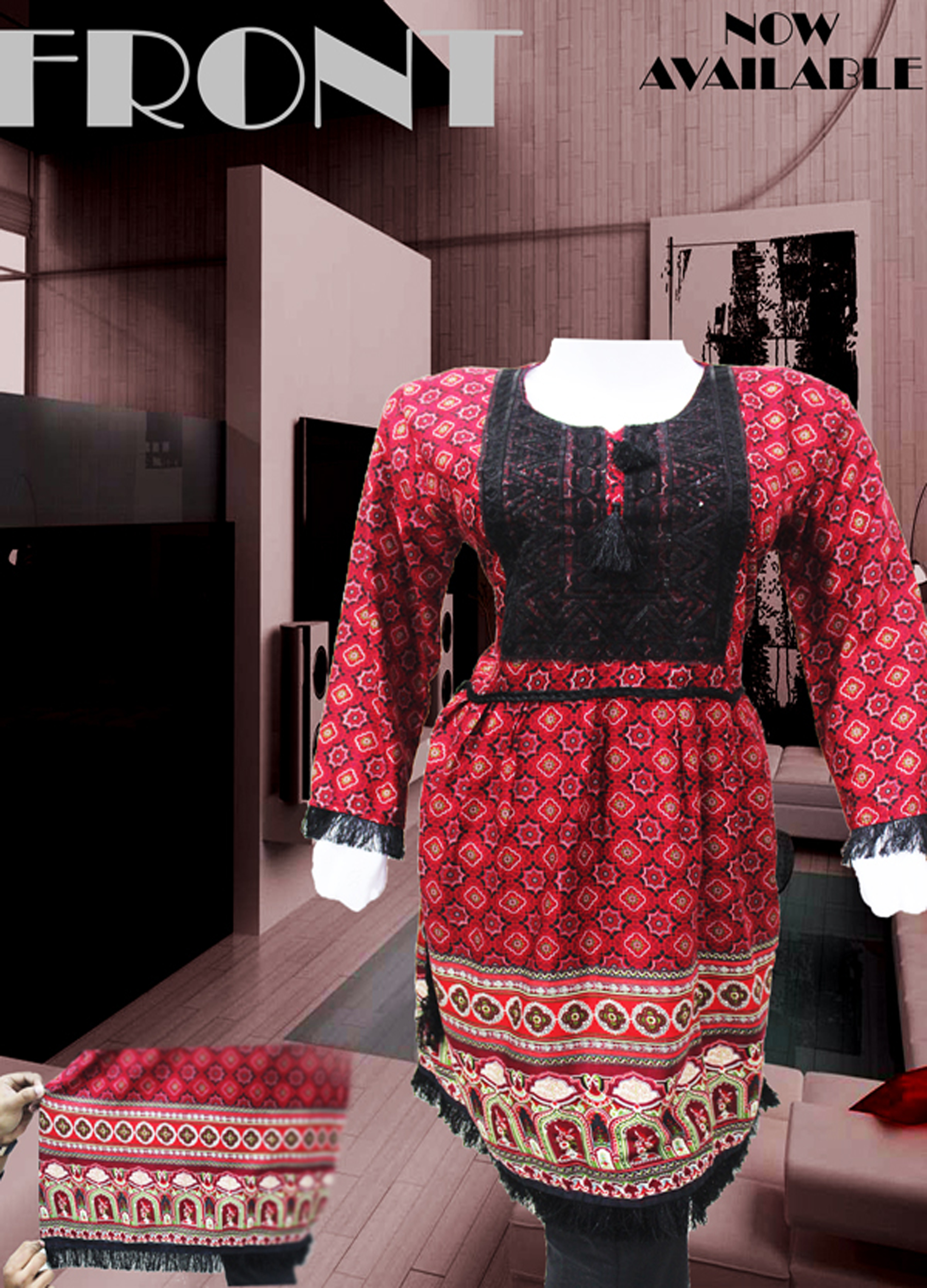 sindhi frock design