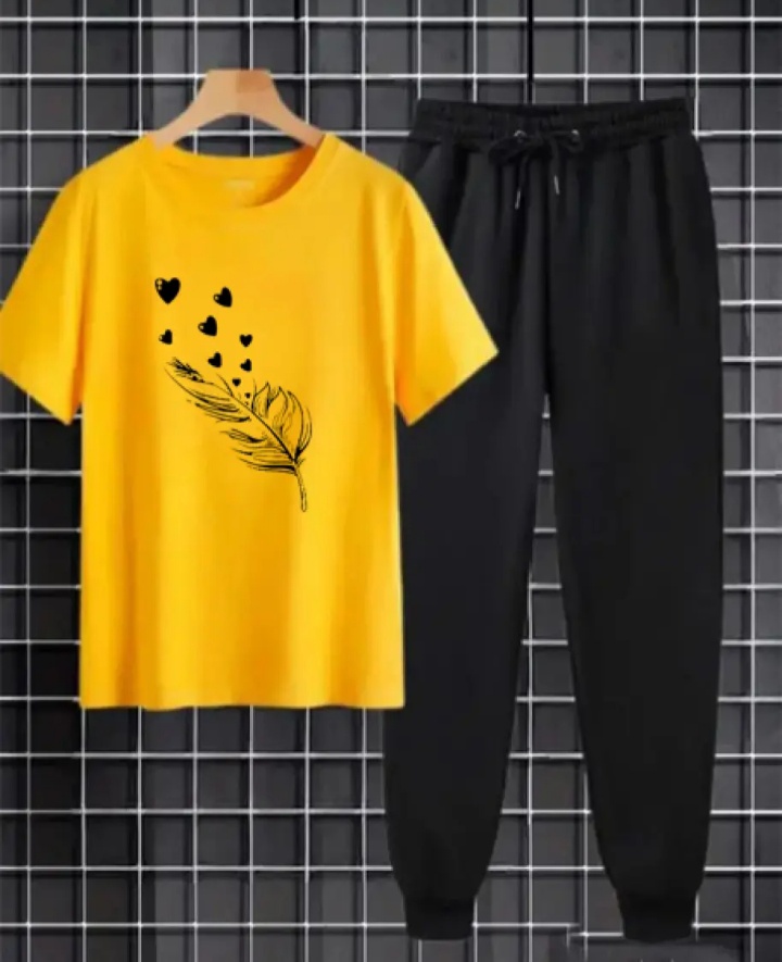 Pack of 2 | Summer Printed trouser & tshirts for girls and womens