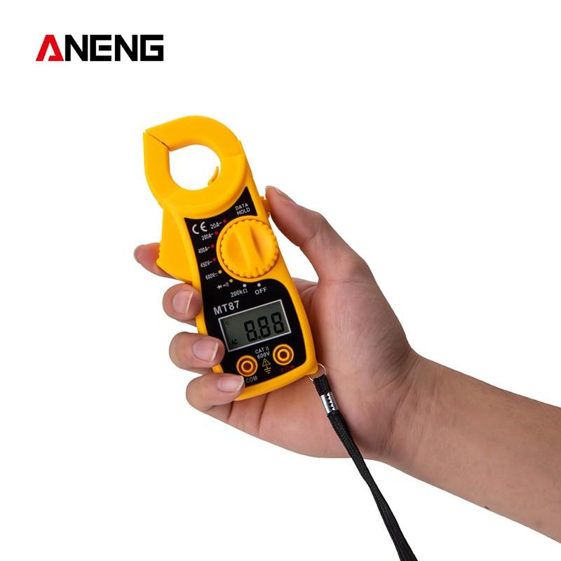 Mini MT87 Digital Multimeter Amp Clamp Meter Test Current Pliers Ac