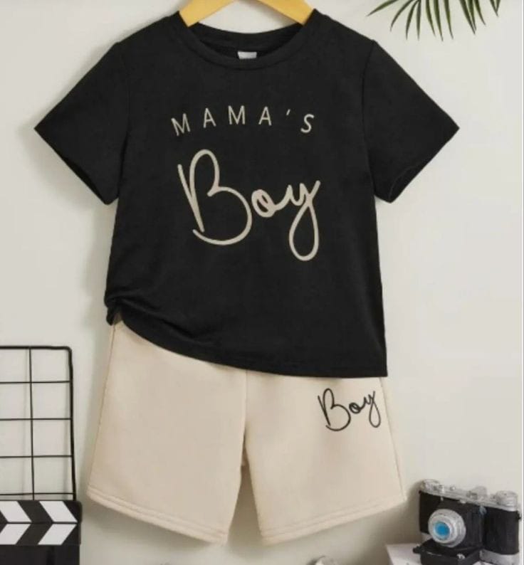 T-Shirts And Short Pants For Baby Girls  & Boys Round Neck Short Sleeves Tee Top's Clothes Sets Dresses Outfit