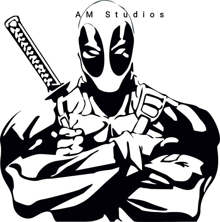 Deadpool marvel acrylic handmade deals painting