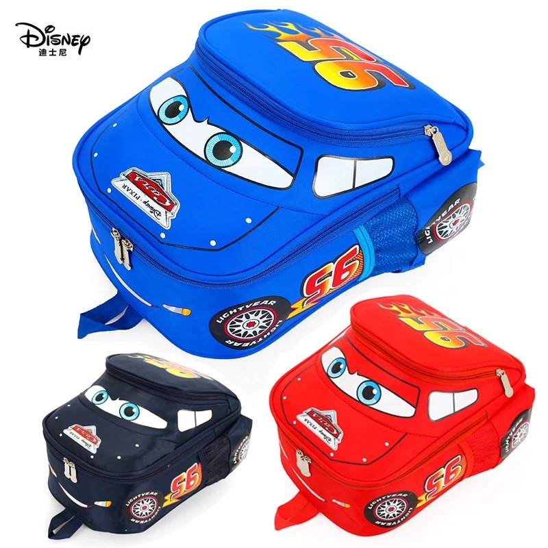 Traverse Disney Pixar Lightning Children 3D Backpack Cartoon Car Stereo KG School Bag Toddler Baby Boy girl Backpack Kid Schoolbag Bags hand bag for girls bags for girls