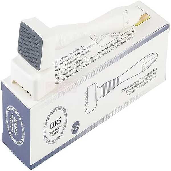 Adjustable Needle Length Drs 140 Stainless Steel Needle Derma Roller Stamp Microneedle for Skin Care