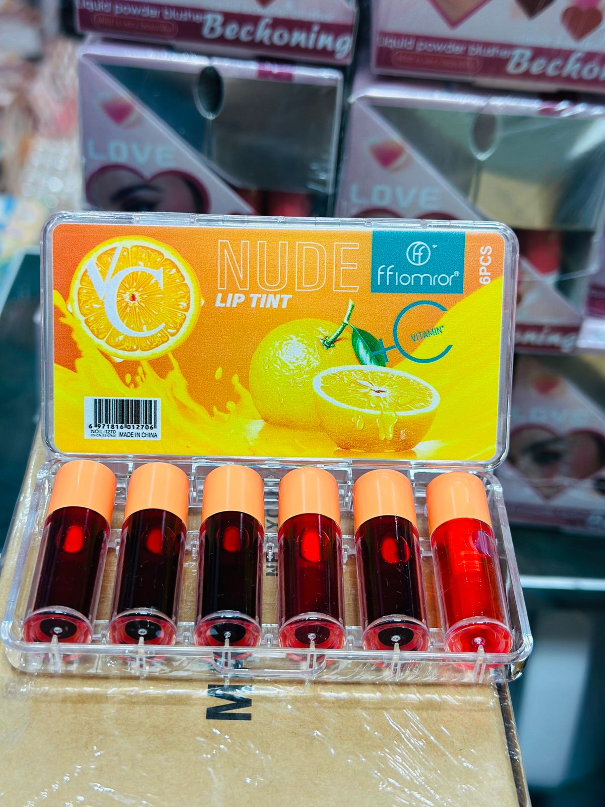 Lip Tint Lips and Cheeks Tint Lipgloss Pack of 3 or 6 Tints