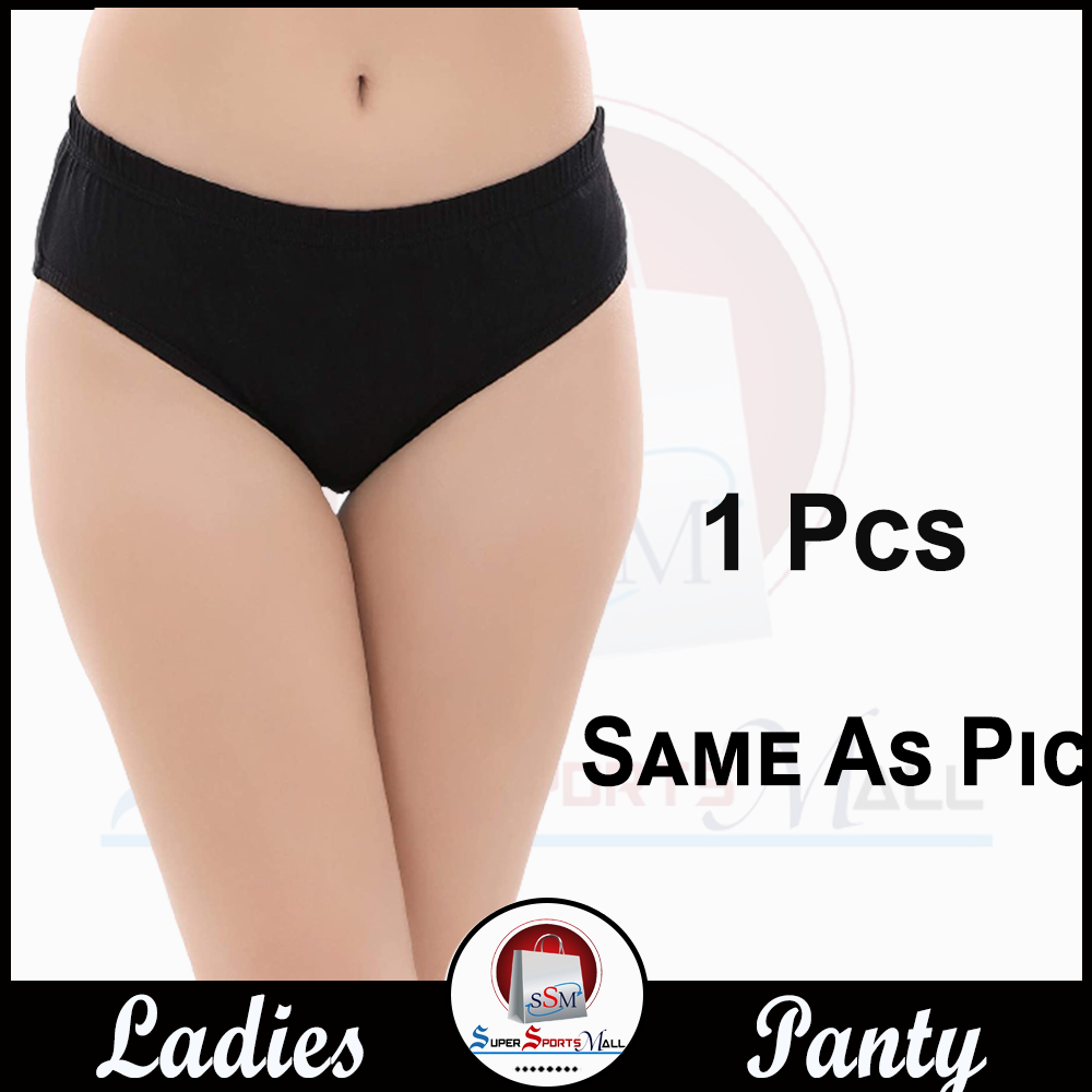 Seamless Daily Use Ladies Panty Underwear Briefs for women Girls with Stretchable and Comfortable in Black Skin Colors Extra Large Size Panties