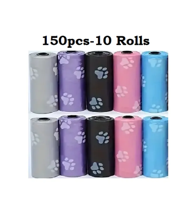 01 Dispenser + 10 Rolls Disopsable Baby Diapers Bag Box Kit Portable Baby Diapers Platics Bags Pet Waste Bag Box Kit Portable Baby Diapers Platics Bags Rubbish Bags Garbage Bag Removable Box Nappy Bag with Rope/hooks