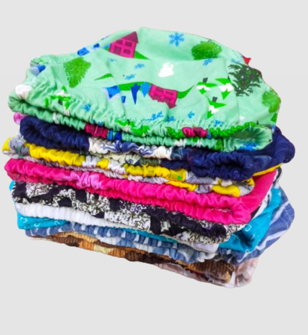 Pack of 12 Baby Panties Cotton Diaper Cover In Multicolors