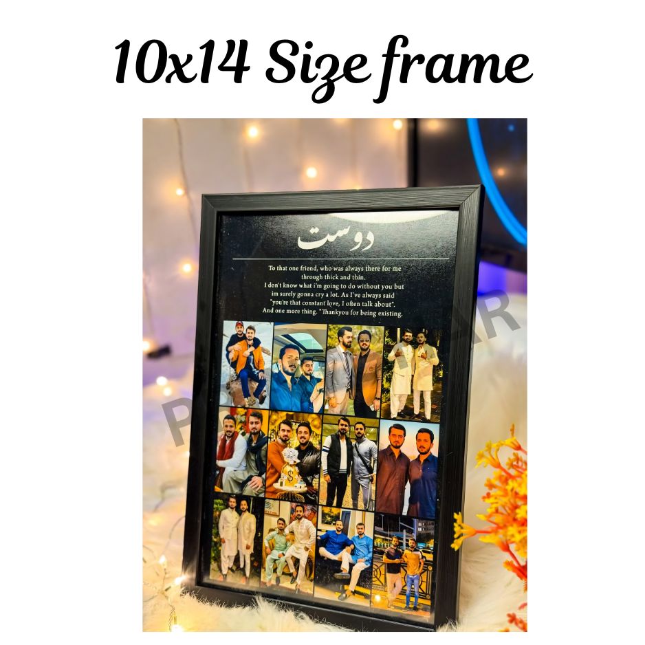 LoveFrame - Custom Photo Frame for Friends & Memories, frame for wall & table