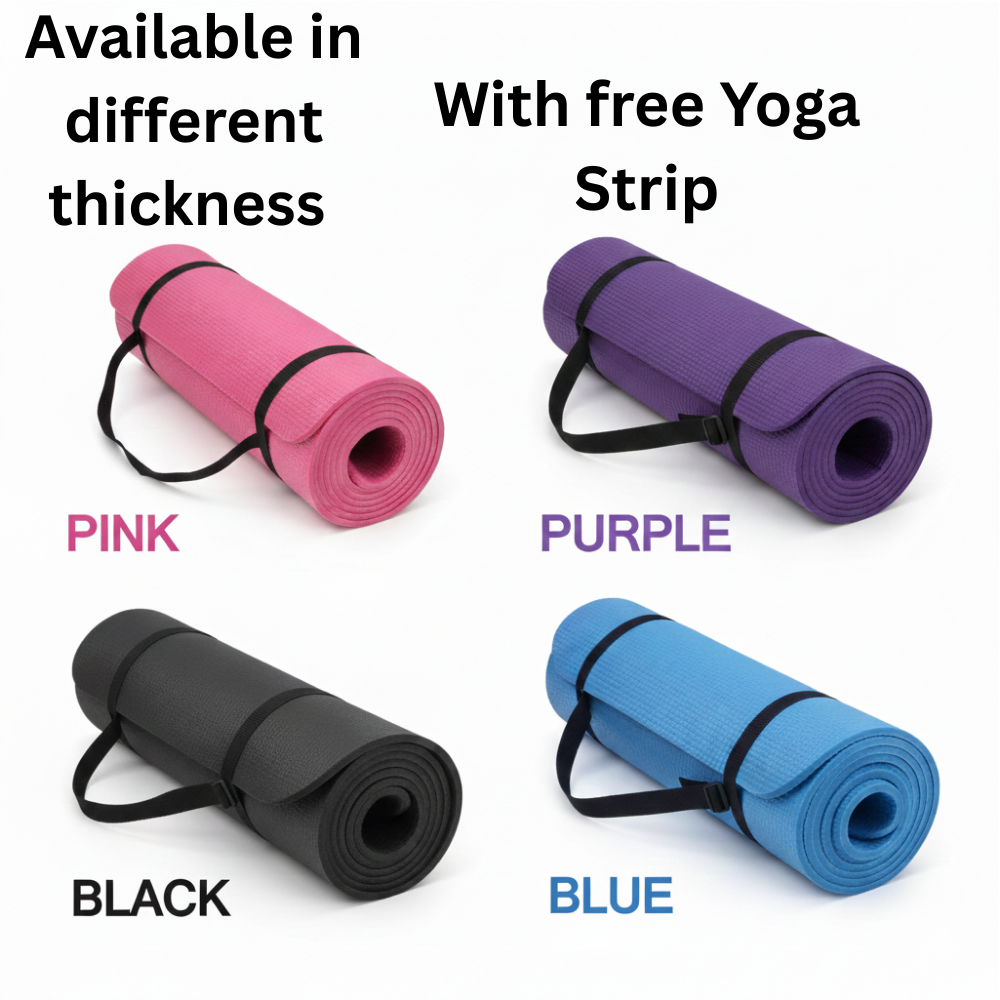 YOGA GYM ANTI SLIP MAT EXERCISE MATS PADS FITNESS MATYOGA BALL MAT SOFT MAT TRAVELLING EXERCISE FITNESS FITNESS SPORTS YOGA MAT YOGA MAT THICK FOR EXERCISE AT HOME WOMEN MEN