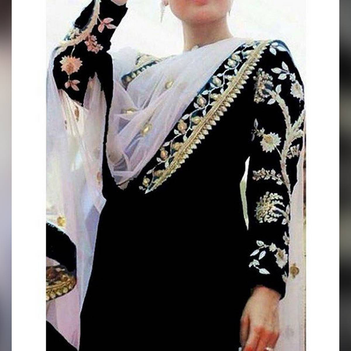 chiffon unstitched suits