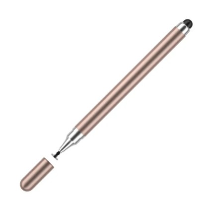 2 in 1 Stylish Universal Stylus Pen for Tablet Mobile Phone Pad Screen Podazz |  Stylish Universal Practical Dual-use Capacitive Tablet Stylus Pen Exquisite Double-headed Silicone Disc Drawing Tablet Phone Capacitor Pen