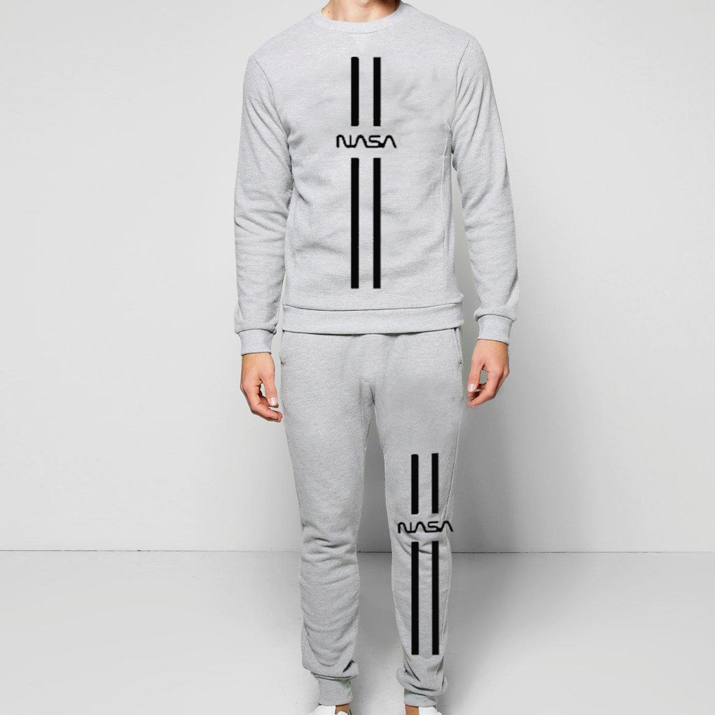 Men's Tracksuits 2 Pieces Jogging Suits Sets Athletic Sport Sweatsuit