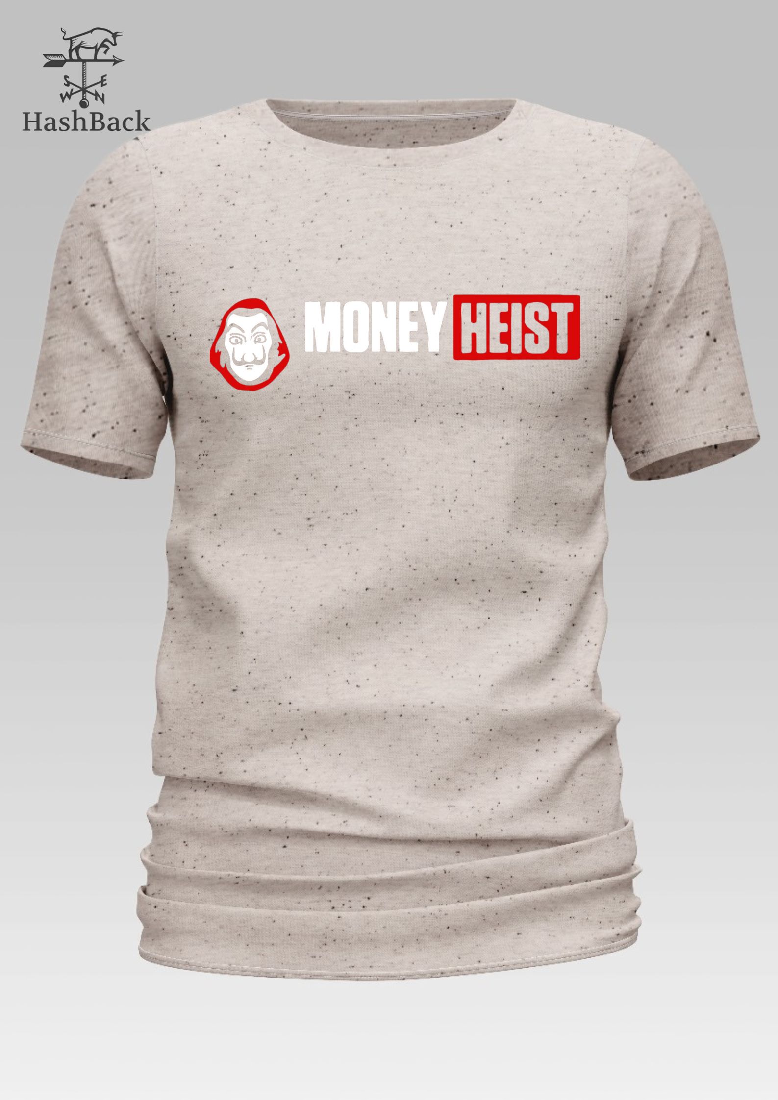 HashBack basic Oversized premium Tshirt For Men Printed 2