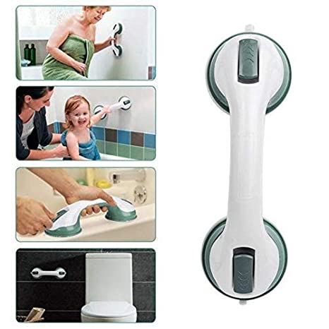 Bathroom Suction Cup Helping Handle Easy Grip Safety For Shower Support