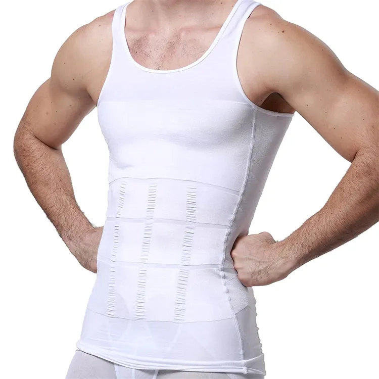 Men's Seamless Compression Body Shaper, Stomach Control And Body