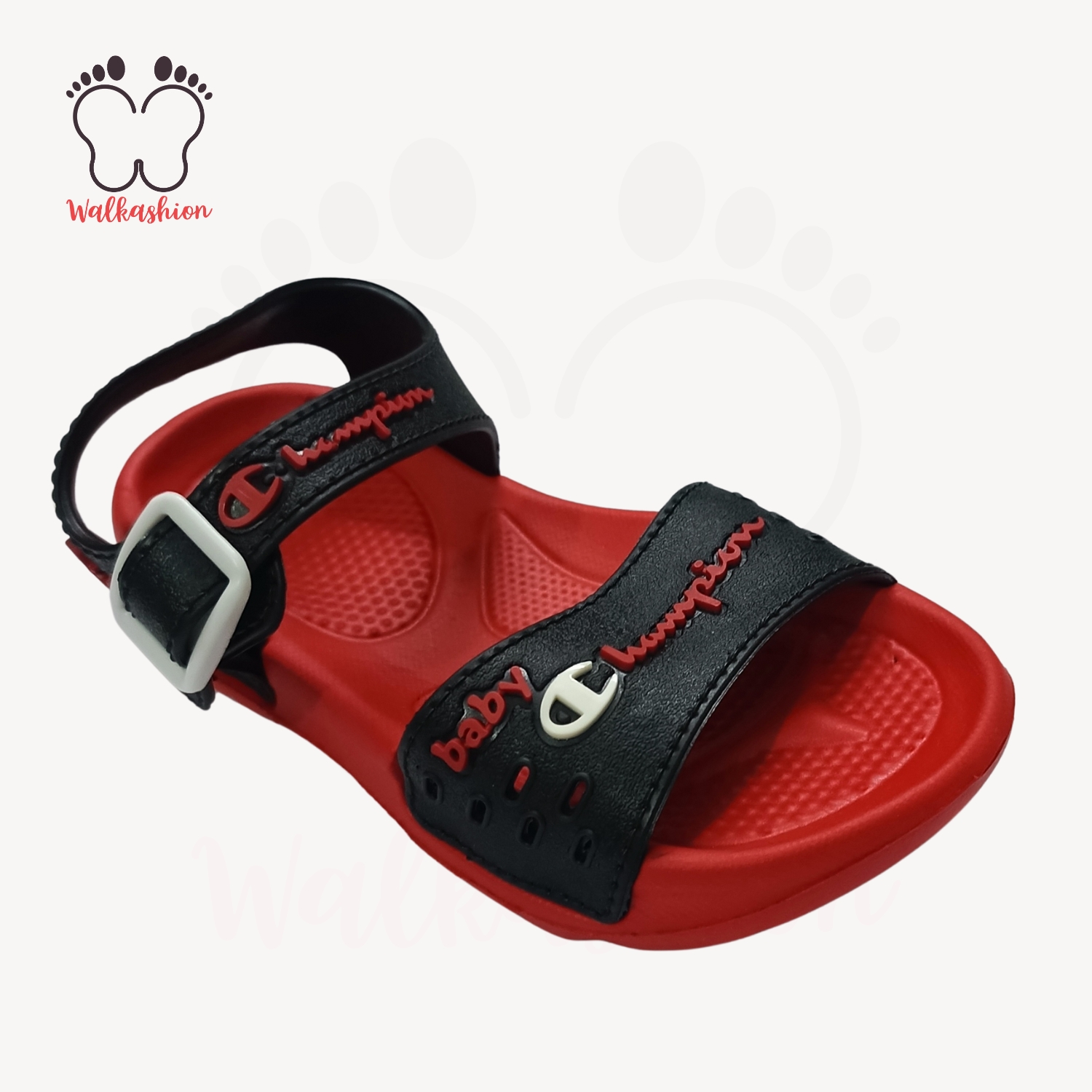 Kids Unisex button strap sandals for Baba and Baby. (100% Soft, Durable and Comfortable). Waterproof Casual Sandals for Kids. Best for all Season.Light weight, Soft, Durable and Comfortable. Washable premium material.